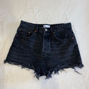 Zara denim shorts